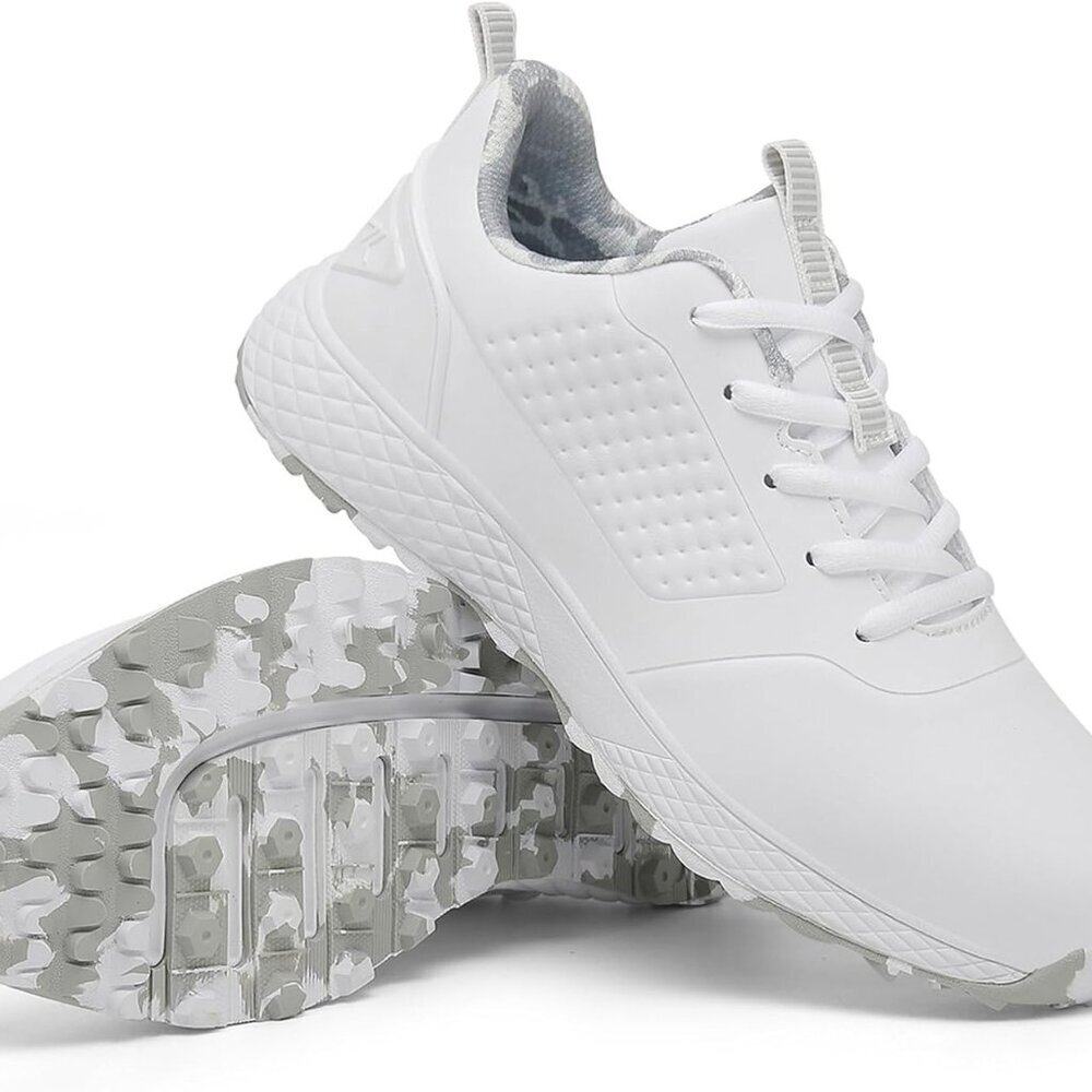 Women Golf Shoes Waterproof Spikeless Sneakers Size 5-9.5 Non-slip Comfortable